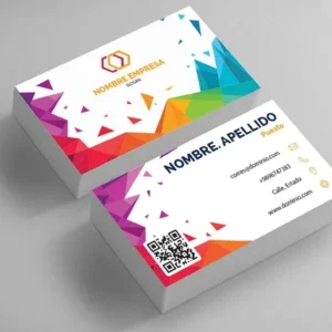 Tarjetas de presentación