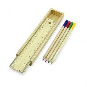 Kit Escolar Madera 4